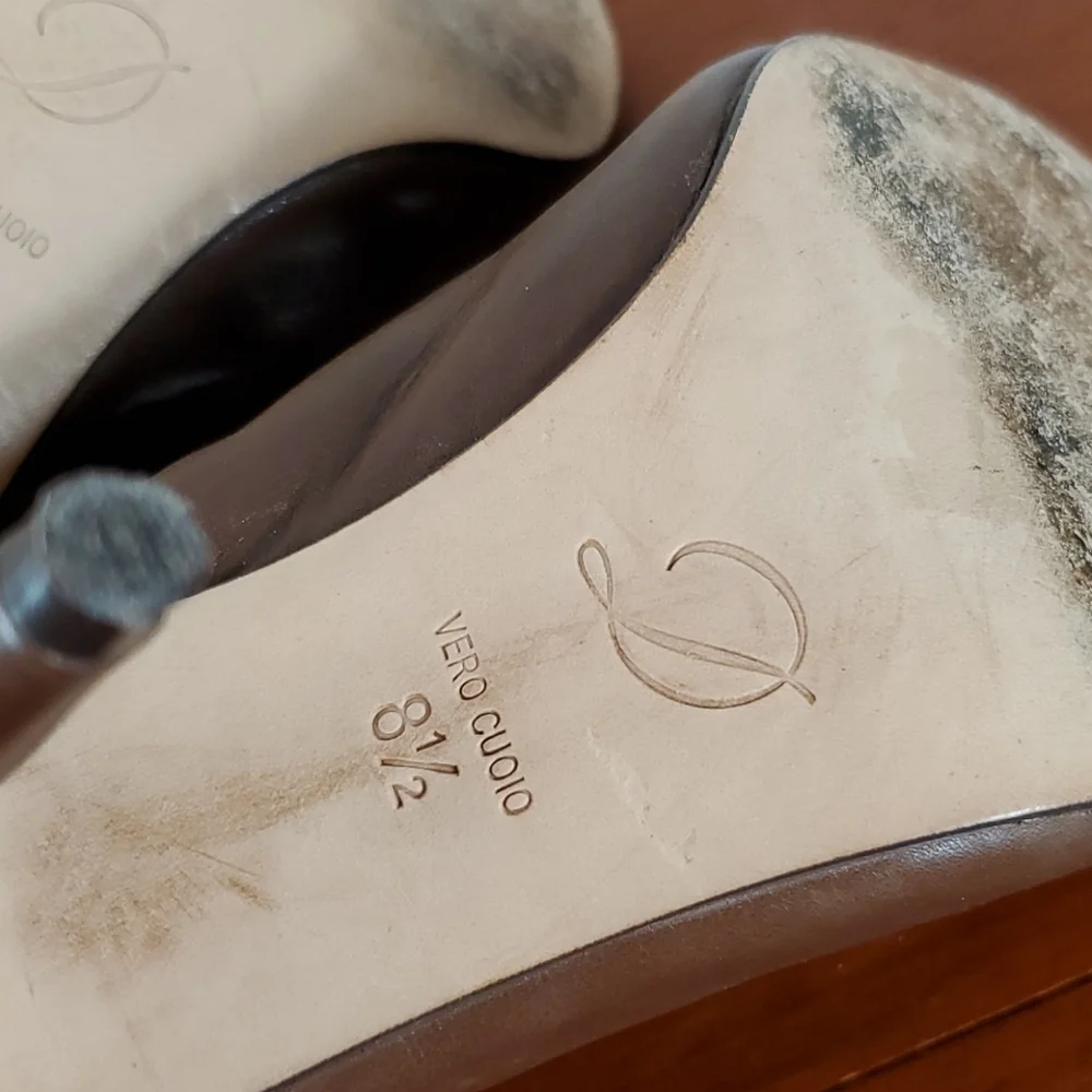 Delman heels - 8.5